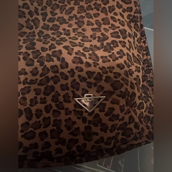 BOTTEGA VENETA VINTAGE Nylon and Faux Hair Leopard Mini Hobo - Picture 3 of 16